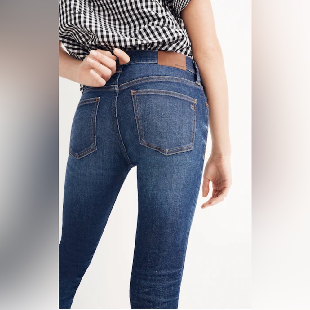 Madewell 8” Skinny Jean in Ames Wash sz 30